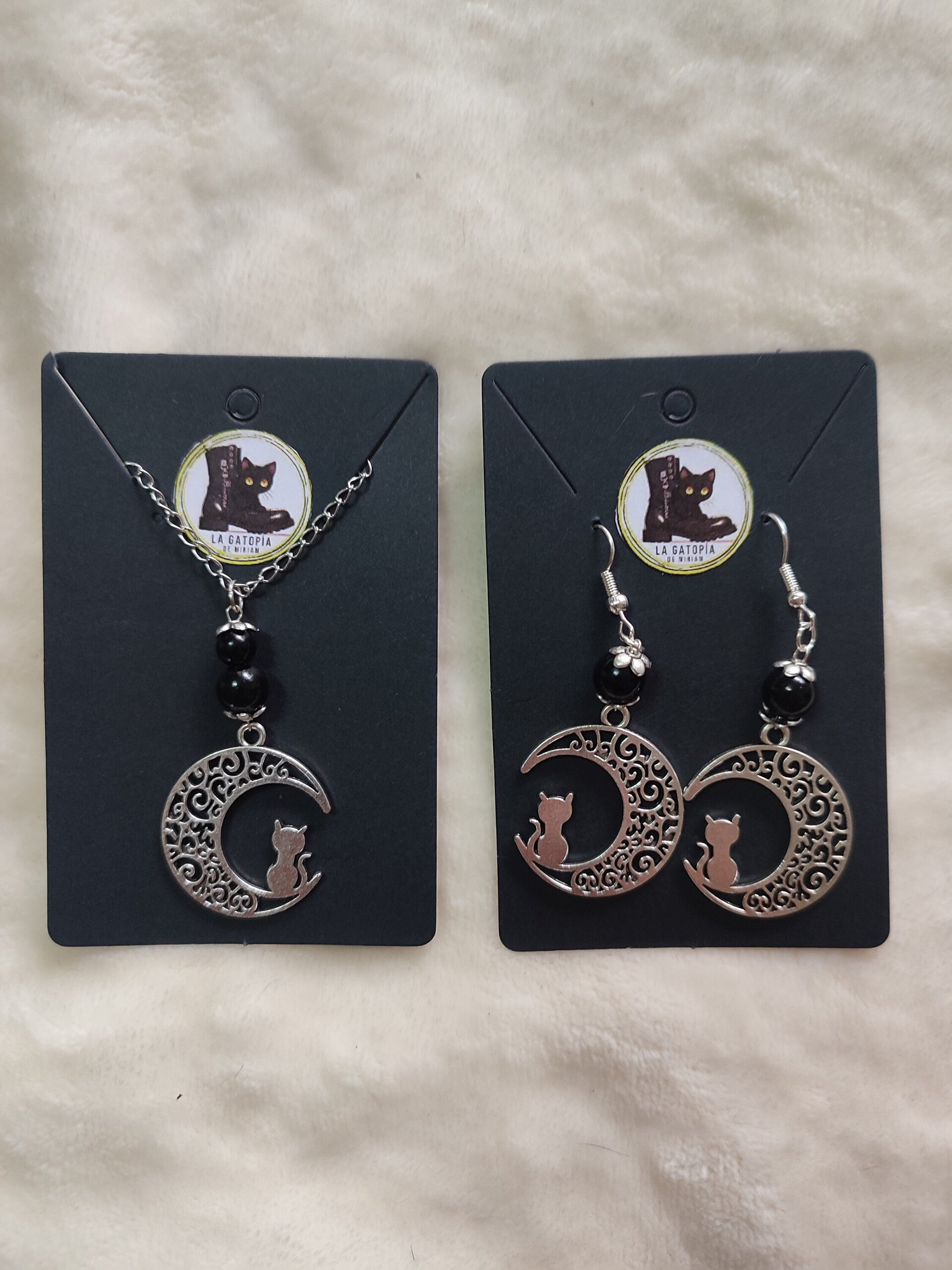 Conjunto Pendientes y colgante - 2