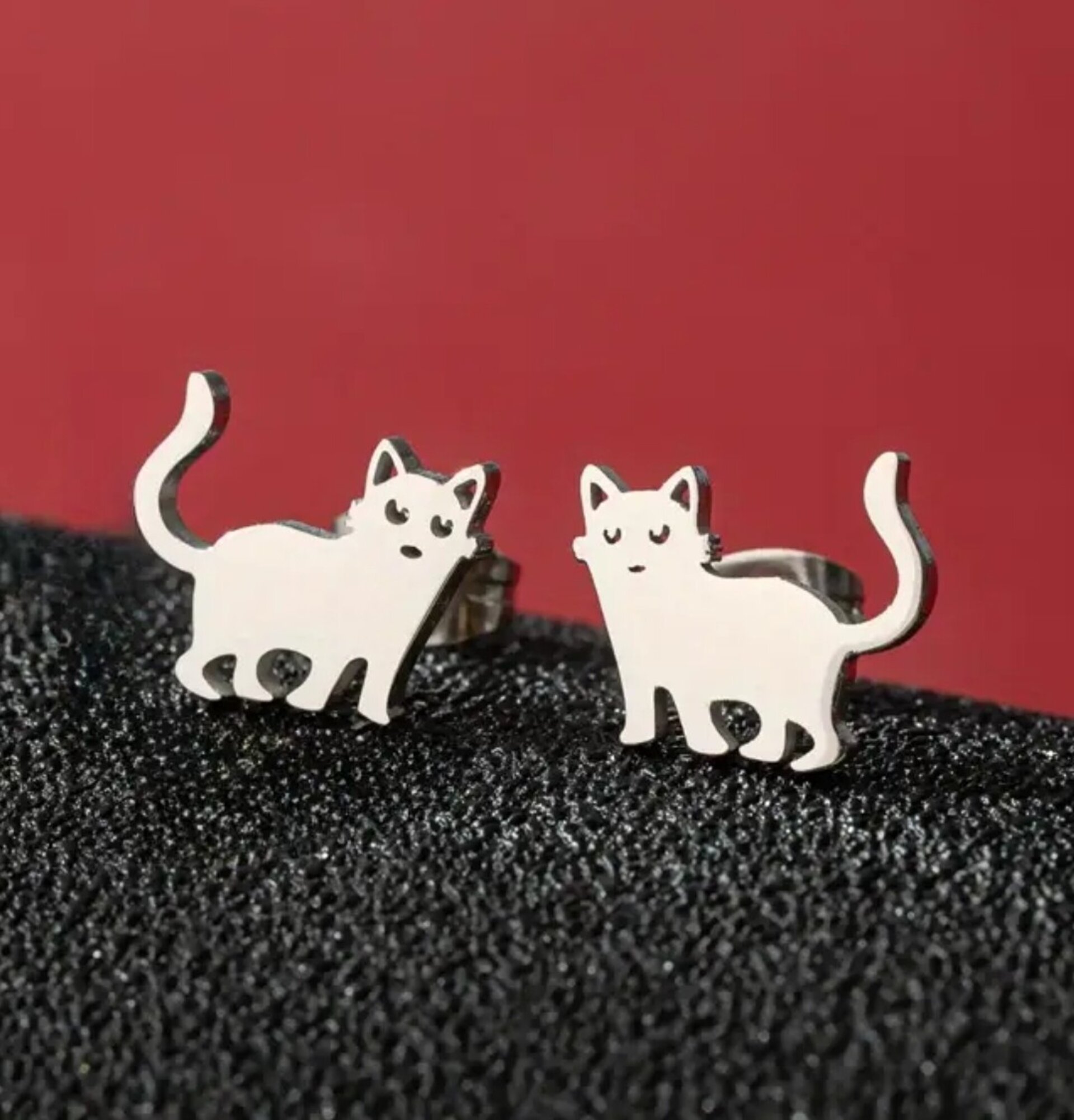 Pendientes de gatitos - 8
