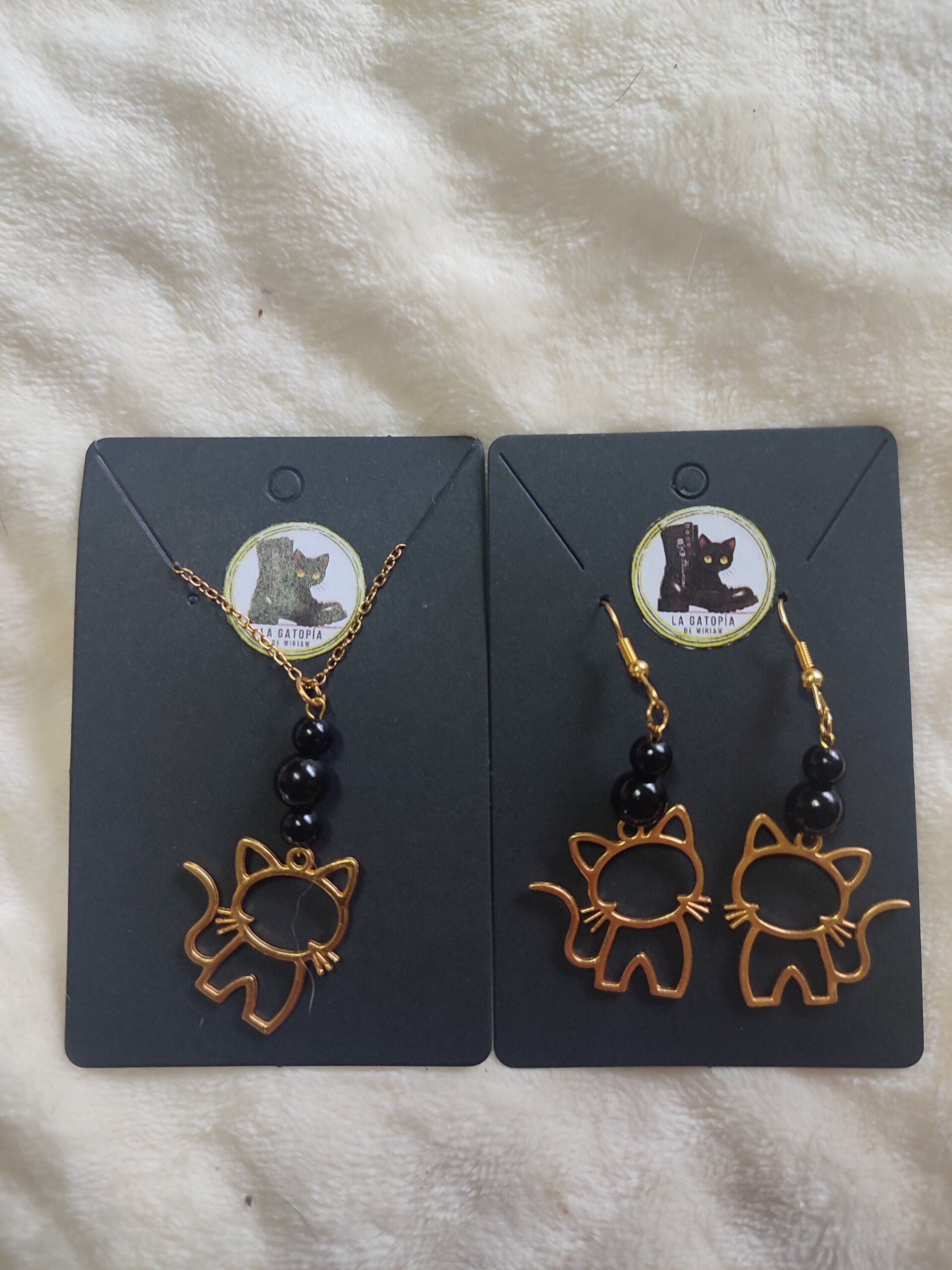 Conjunto Pendientes y colgante - 6