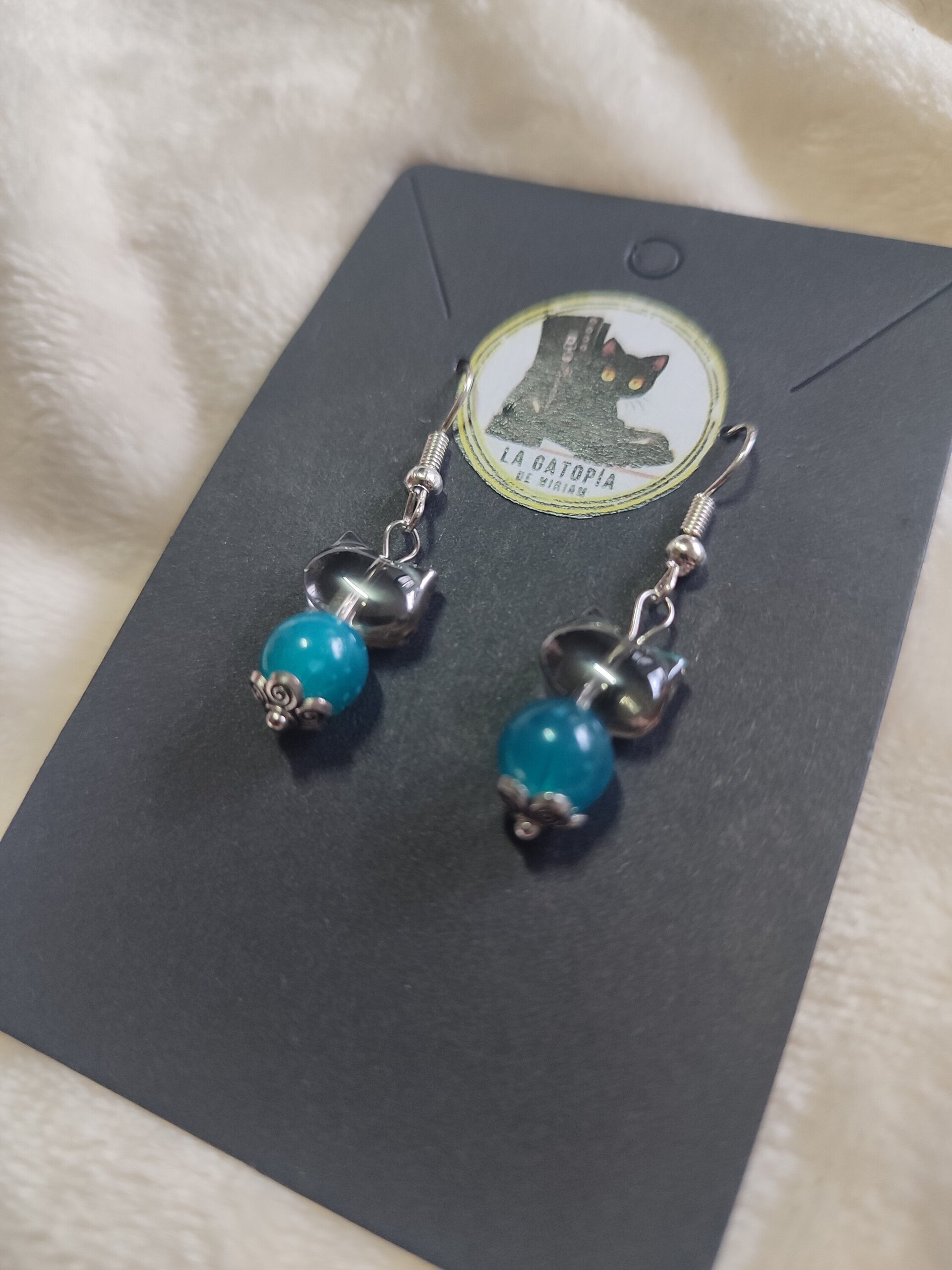 Conjunto Pendientes y colgante - 4